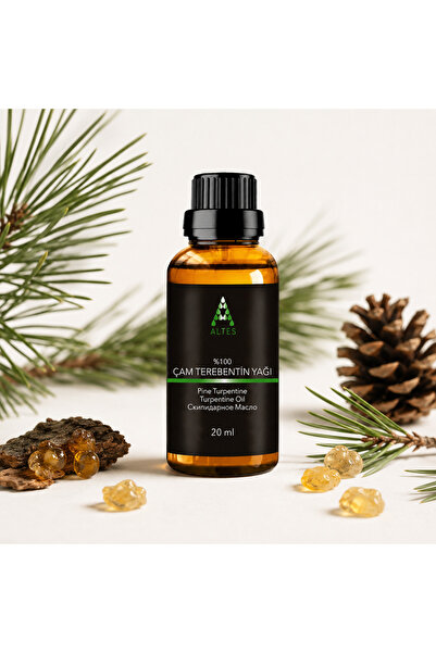 altes 100% Pure Pine Turpentine Oil 20ml / Pine Turpentine Oil / Ym24Çam0101