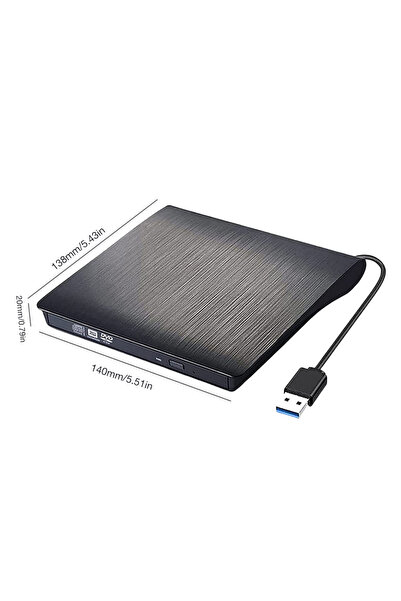 Choice1 USB3.0 12.7mm 2 in 1 USB 3.0 Type C Slim DVD External Enclosure 9.5mm...