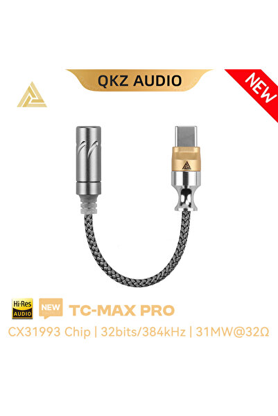 Choice New TC-MAX Pro Gold QKZ TC MAX Pro USB Type C to 3.5mm Conversion Inte...