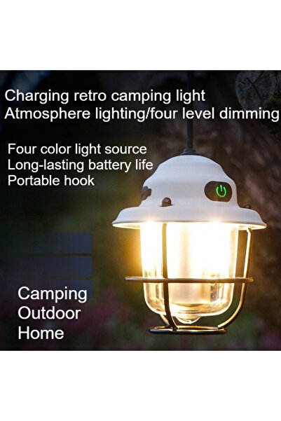 Choice 989-Khaki color ShineTrip New Outdoor Vintage Pendant Light Ultra Long...