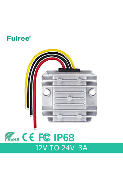 Choice 12V to 24V 3A 12V boost to 24V 3A 72W regulator boost, convert power m...