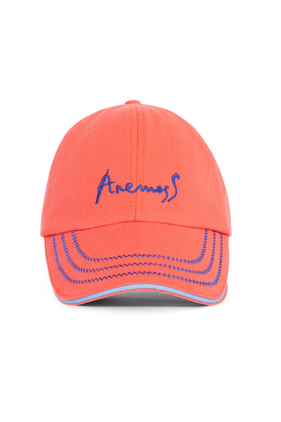 ANEMOSS Coral Anchor Embroidery Baseball Cap – Unisex Nautical Cotton Summer Hat