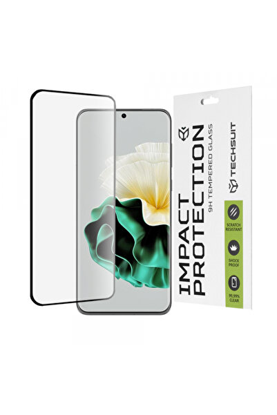 Huawei Folie de protectie Ecran Techsuit pentru P60, Sticla Securizata, Full ...