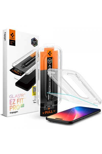 Apple Folie de protectie Ecran Spigen GlastR EZ FIT Pro pentru iPhone 17 Air,...