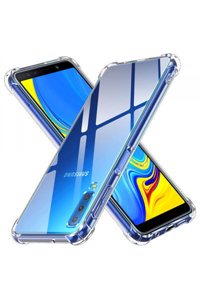 Samsung Husa pentru Galaxy A7 (2018) A750, Techsuit, Shockproof Clear, Transp...