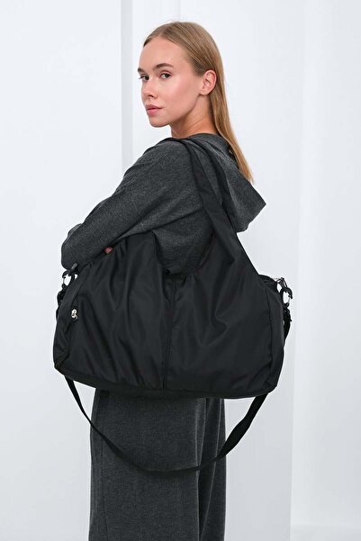 Shule Bags Giglio Spor Omuz Çantası Siyah