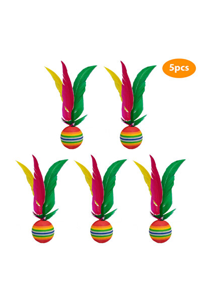 Choice 5pcs 1/5pcs Outdoor Badminton Ball Set Children Shuttlecock Feather Fo...