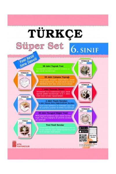 Ata Yayıncılık 6. Sınıf Türkçe Süper Set