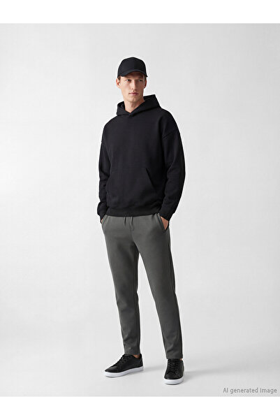 LC Waikiki Southblue Gray Standard Fit Men's Sweatpants