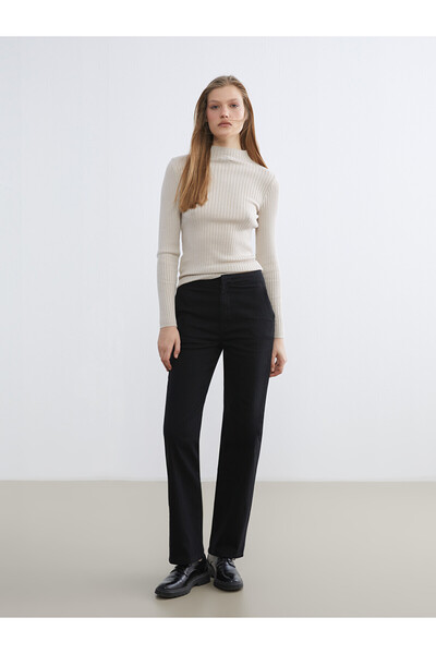 LC Waikiki Alita City Farkıyla Lcw Jeans Black Denim Straight Spanish & Flare...