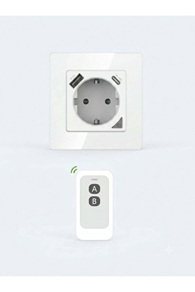 mucize Swppd86-01Og Wall Mounted Smart Socket - Recessed