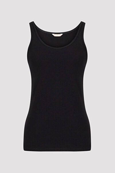 Penti Black Basic Thick Strap Tank Top