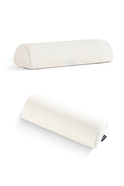 VİSCOTEX Visco Orthopedic D Model Multi-Purpose Visco Pillow 42x18/10 Cm, White