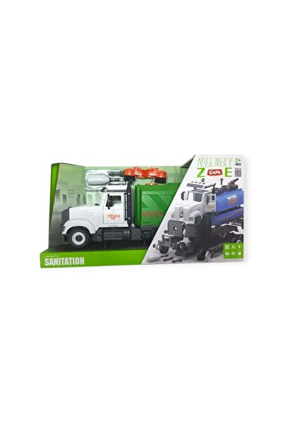 Erka Assembled Plug-In Cleaning Truck 1:12 Toy Set