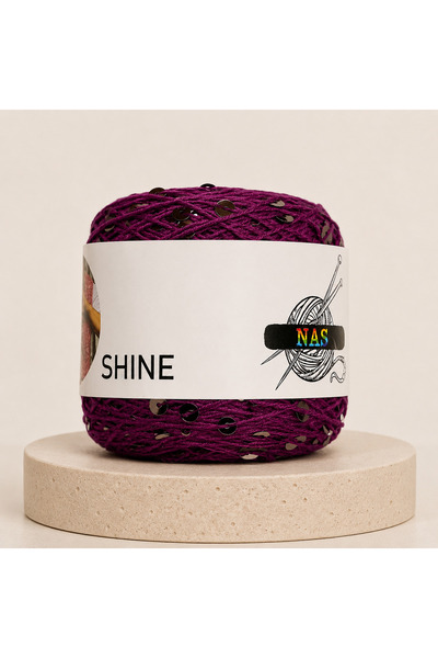 Thezuffy Nas Shine 2-Pack Advantageous Package 45% Cotton Sequined 100 Gr 230...