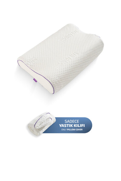 VİSCOTEX Fata de perna, 60x40x14/12cm, 1 bucata Fata de perna Visco