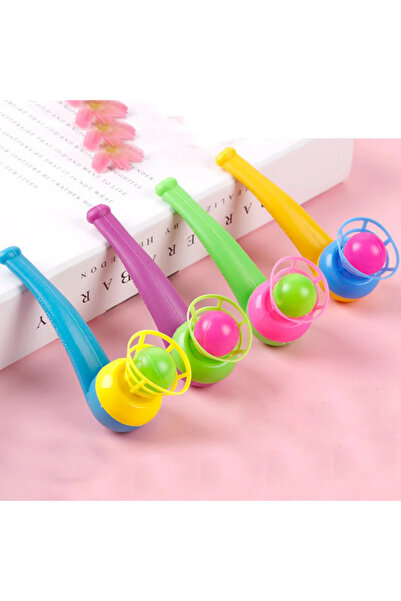 Choice1 10Pcs Color Random 5/10PCS Blow Pipe & Balls Blow Blowing Outdoors To...