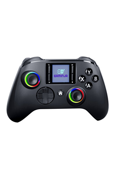 Choice Black GAMINJA 6162 1.44inch Smart Screen Wireless Controller For Switc...
