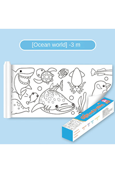 Choice8 Ocean World 3 Meters Children Montessori Toys Early Educational Graff...