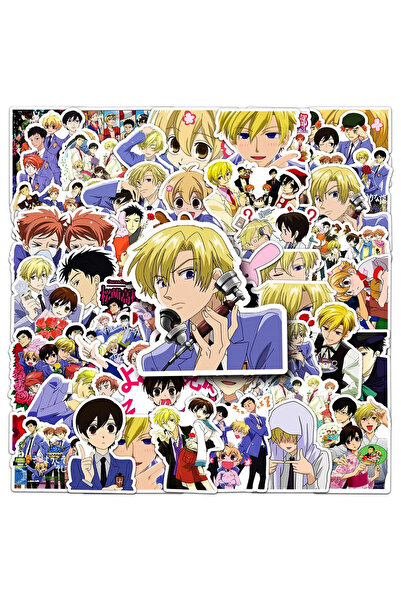 Choice Bandai C-08-50PCS 50PCS Ouran High School Host Club Stickers Campus Lo...