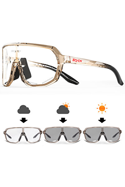 Choice Photochromic-15 SCVCN Hiking Eyewear Sports Glasses for Men MTB Bike B...