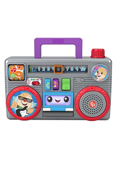 FISHER PRICE Eğlen ve Öğren Müzik Kutusu Türkçe Konuşan Aktivite Oyuncağı GYC04