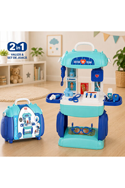 Salamandra Kids Joc interactiv de rol, Trusa de Doctor pentru Copii, Unelte s...