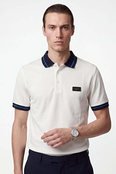 HAKKE Classic Buttoned Polo Collar Men's T-Shirt