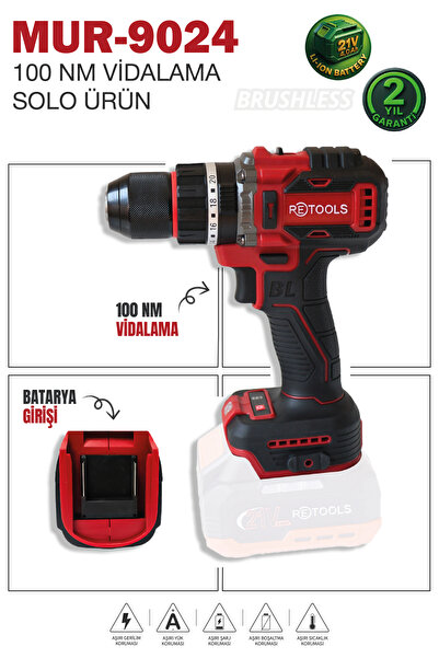 RETOOLS MUR-9024 BORDO 100 NM KAFA