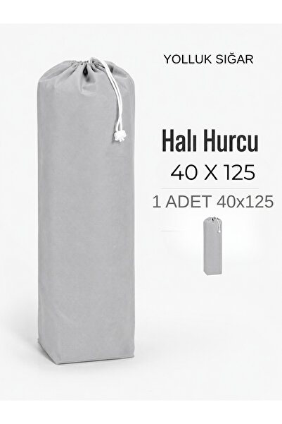 BEYLİNİ 40x125 Halı Hurcu Yolluk Sığar Lastikli Nefes Alabilir Kokmaz Tela La...