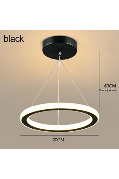 Choice AC 85-265V Black 3-color lighting LED Ceiling Lamp 3color in one lamp ...