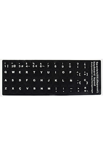 Choice6 Spain Keyboard Skin Fashion Keyboard Key Sticker Label Many Language ...