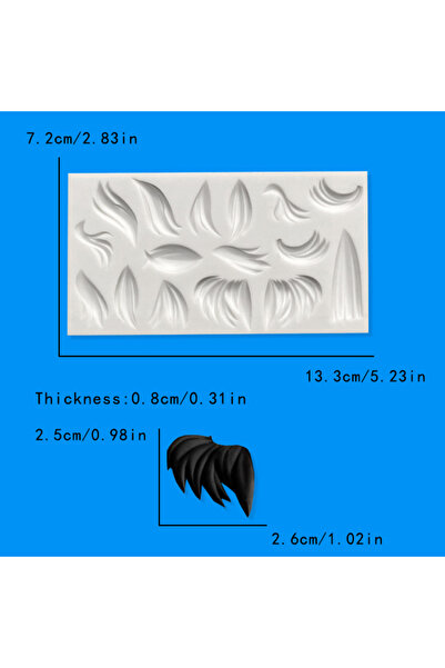 Choice SL26-4 Cartoon cute doll pinch hair style silicone mold children's dol...