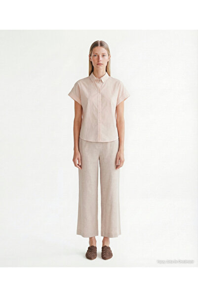 Yargıcı Regular Shirt Collar Short Sleeve Shirt