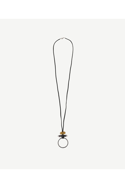 Yargıcı Metal Accessory Rope Necklace