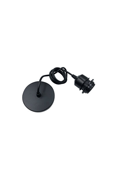 Choice1 E27 Black-1.5m Vintage E27 Hanging Lamp Holder With 1m 1.5m Hanging W...