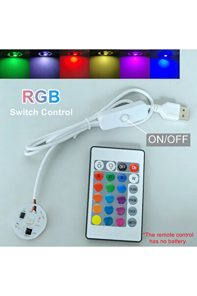 Choice13 مصباح LED RGB ملون قابل للتحكم باللمس عالي السطوع 5 فولت USB مع جهاز...