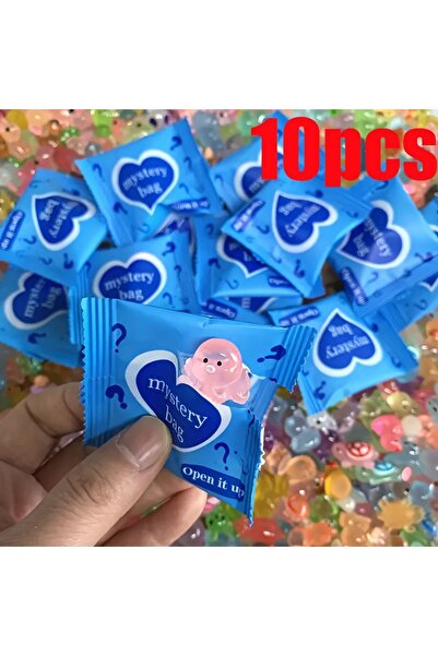 Choice 10pcs Glow In The Dark Mini Resin Animals & Mushroom Blind Bags Fairy ...