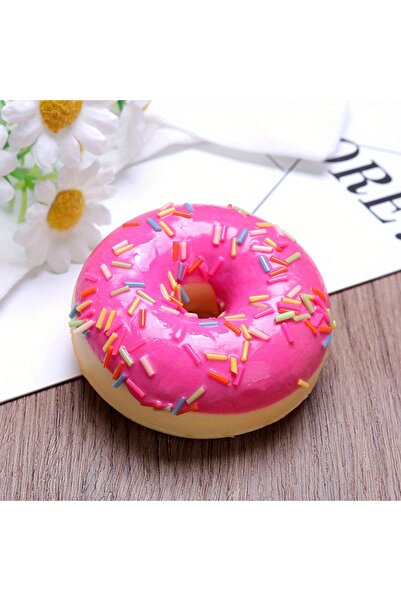 choice2 1pcs Pink Donut 1/6pcs Donut Imitation Dessert Food for Decoration Di...