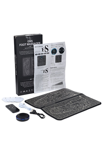 Choice1 Type B 3D Smart Foot Massage Pad RF Remote Feet Massager 8 Modes 29 L...