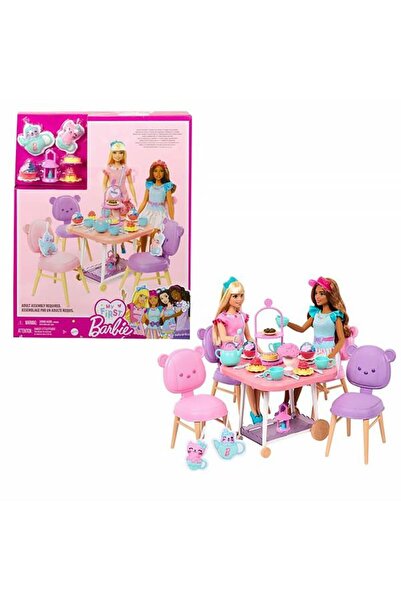 Barbie İlk Bebeğim Çay Partisi Oyun Seti HMM65