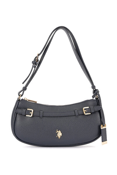 U.S. Polo Assn. حقيبة كتف نسائية باللون الأزرق الداكن US26544