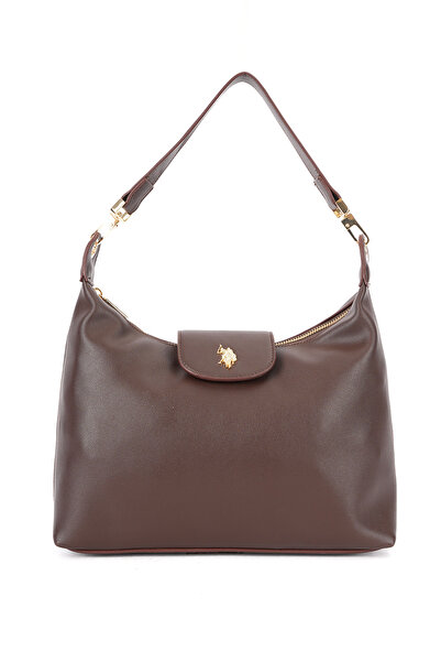 U.S. Polo Assn. Brown Women's Shoulder Bag Us26575
