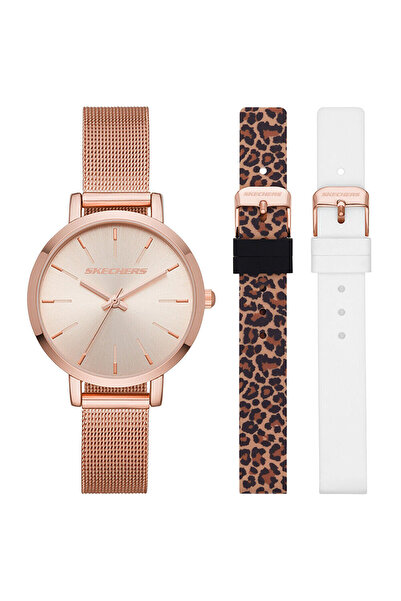 SKECHERS SR9029 Kadın Kol Saati ve Yedek Kordon