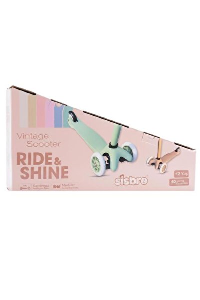 Sisbro Vintage Scooter Candy Pink 010298