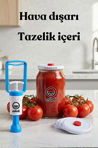Esloti Kavanoz vakumlama seti (KAVANOZ HARİÇ)