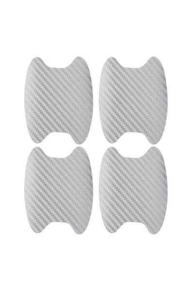 Choice Silver 4Pcs/Set Car Styling Mouldings Sticker Car Door Sticker Carbon ...