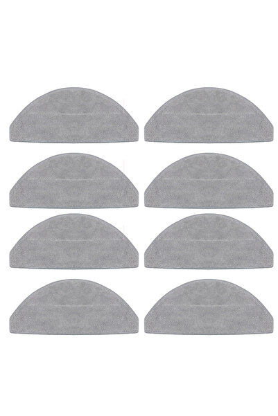 Choice 8PCS MOP For S20 E12 E10 B112 Robotic Vacuum Cleaner Washable Mop Clot...