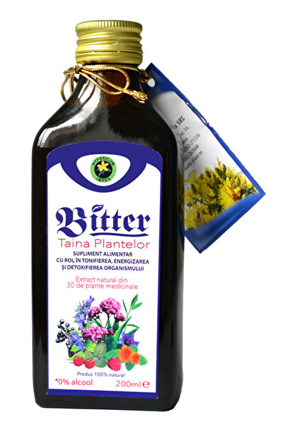 HYPERICUM Secretul plantelor amare fără alcool 200 ml