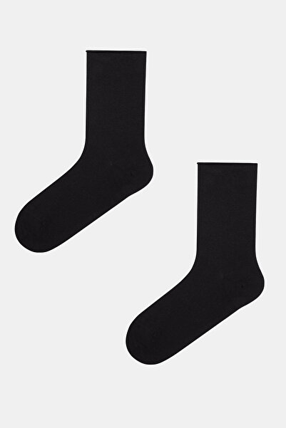Penti Black Comfortable Rubber Modal Socket Socks